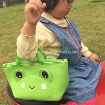 Green Frog Portable Backpack For Baby